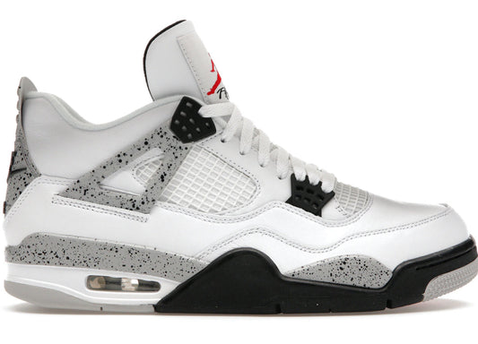 Air Jordan 4 White Cement